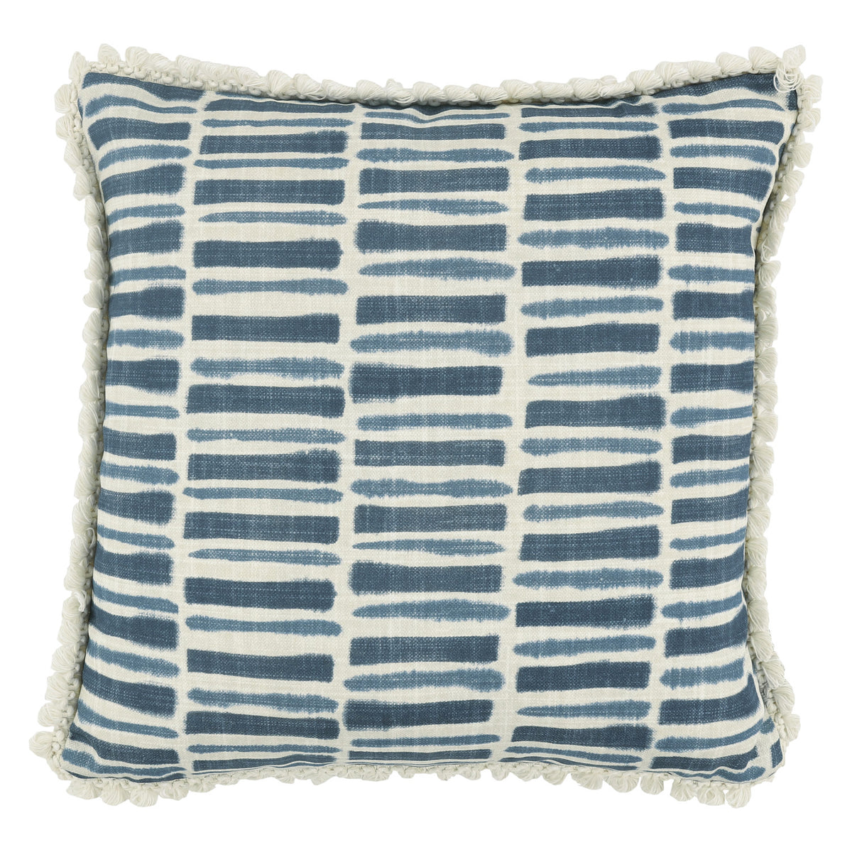 Coussin Horto 43 × 43 cm — coloris Indigo