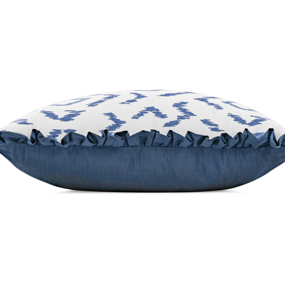 Coussin Folly 55 × 55 cm — coloris Cornflower