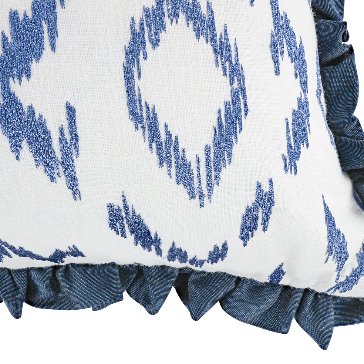 Coussin Folly 55 × 55 cm — coloris Cornflower
