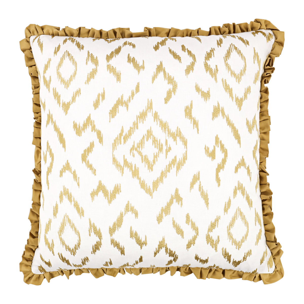 Coussin Folly 55 × 55 cm — coloris Husk