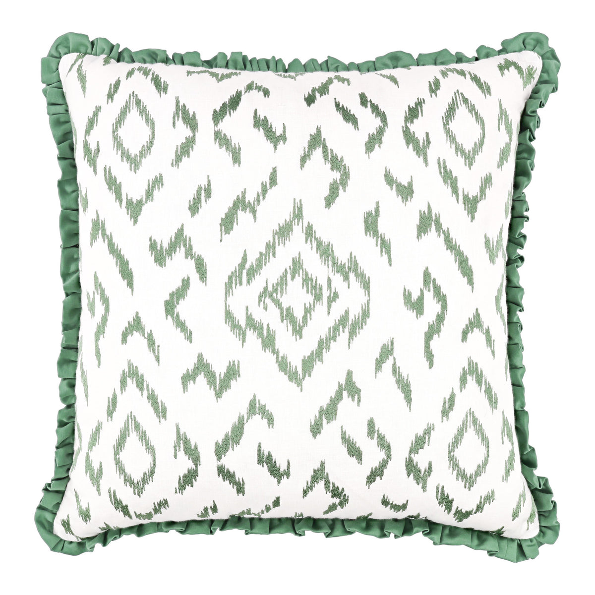 Coussin Folly 55 × 55 cm — coloris Eden