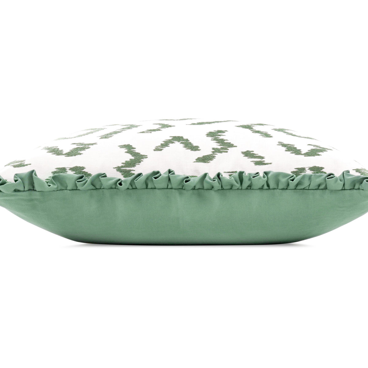 Coussin Folly 55 × 55 cm — coloris Eden