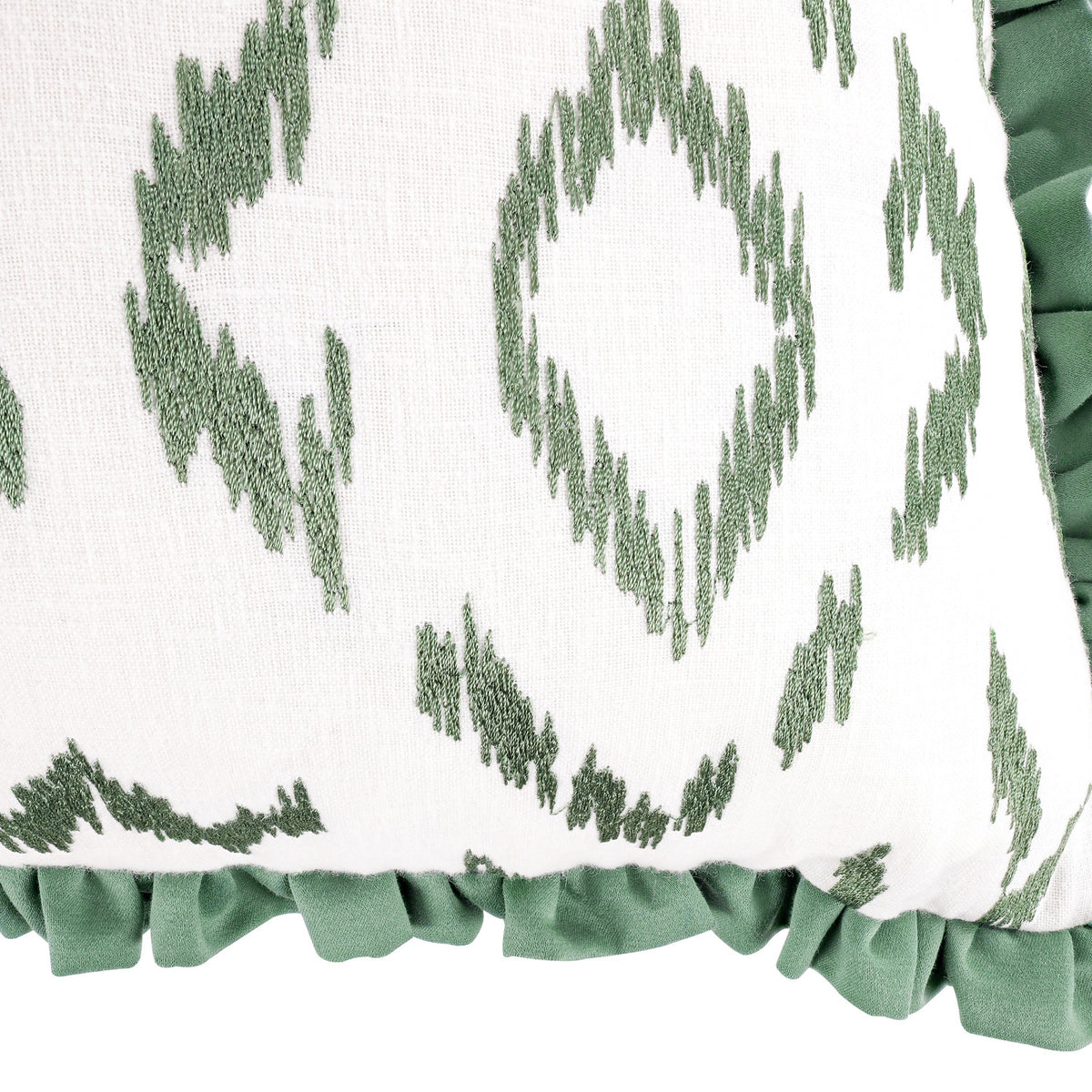 Coussin Folly 55 × 55 cm — coloris Eden