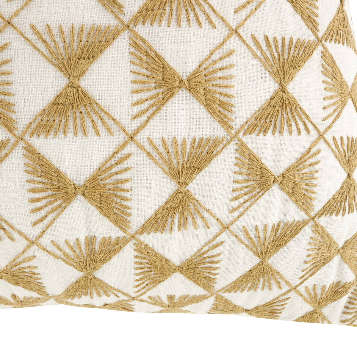 Coussin Parterre 50 × 50 cm — coloris Husk