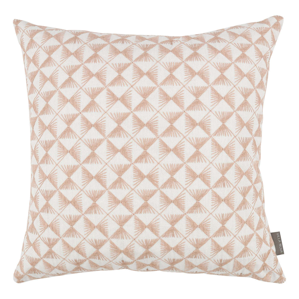 Coussin Parterre 50 × 50 cm — coloris Blush