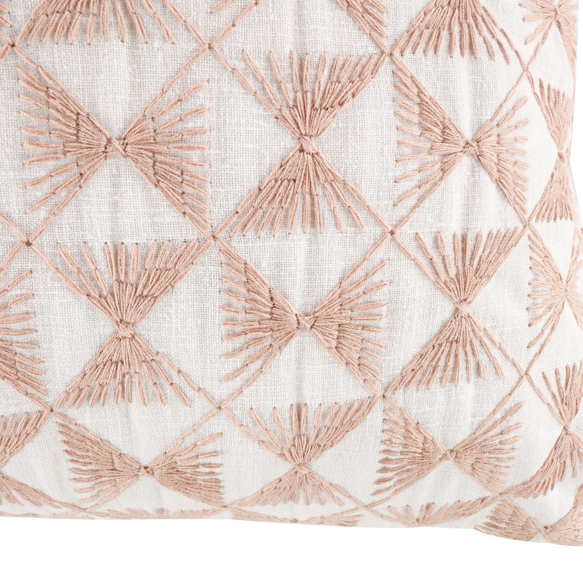 Coussin Parterre 50 × 50 cm — coloris Blush