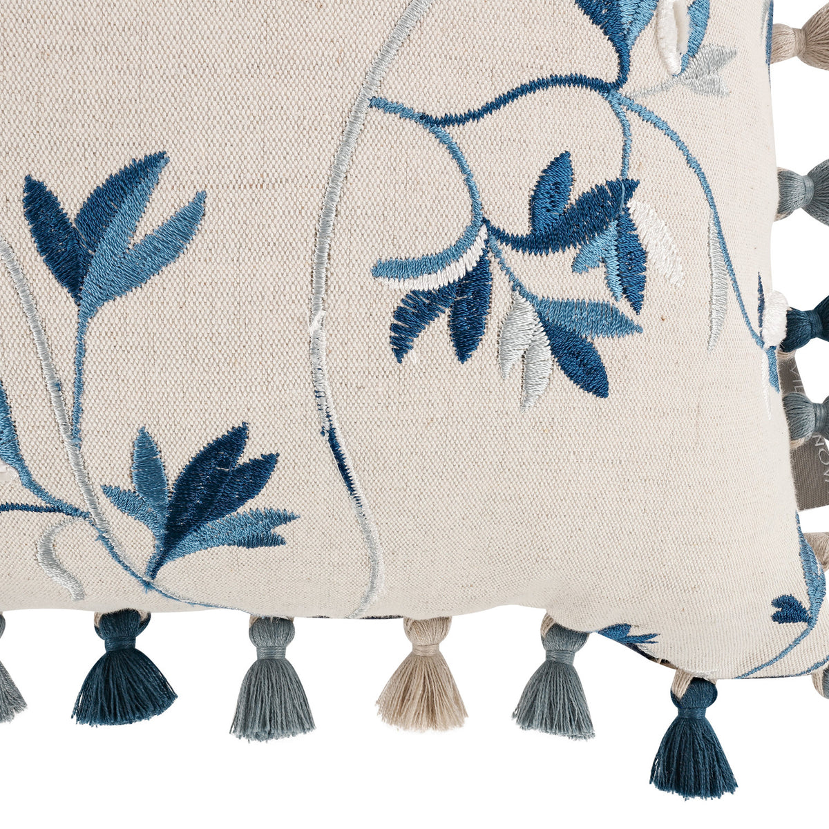 Coussin Aurea 40 × 40 cm — coloris Cornflower