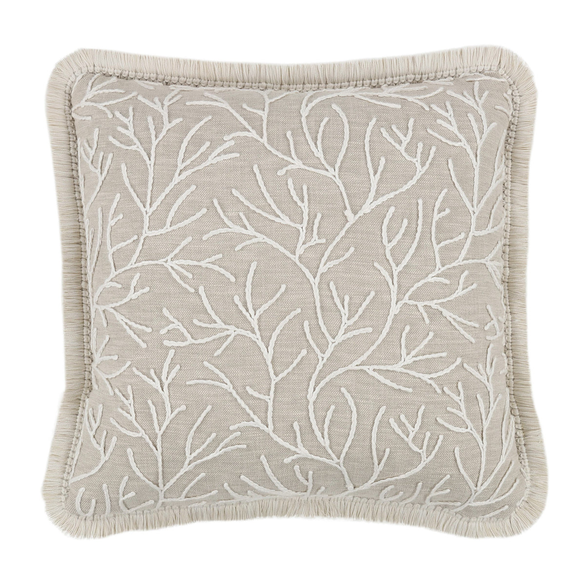 Coussin Cerelia 40 × 40 cm — coloris Birch