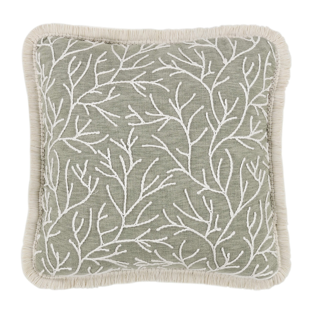 Coussin Cerelia 40 × 40 cm — coloris Meadow