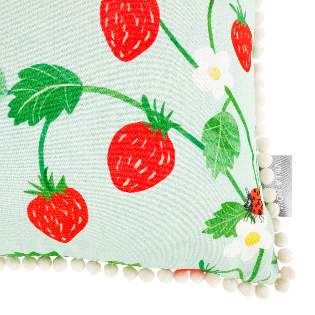 Coussin Strawberry Patch 40 × 40 cm — coloris Strawberry Patch