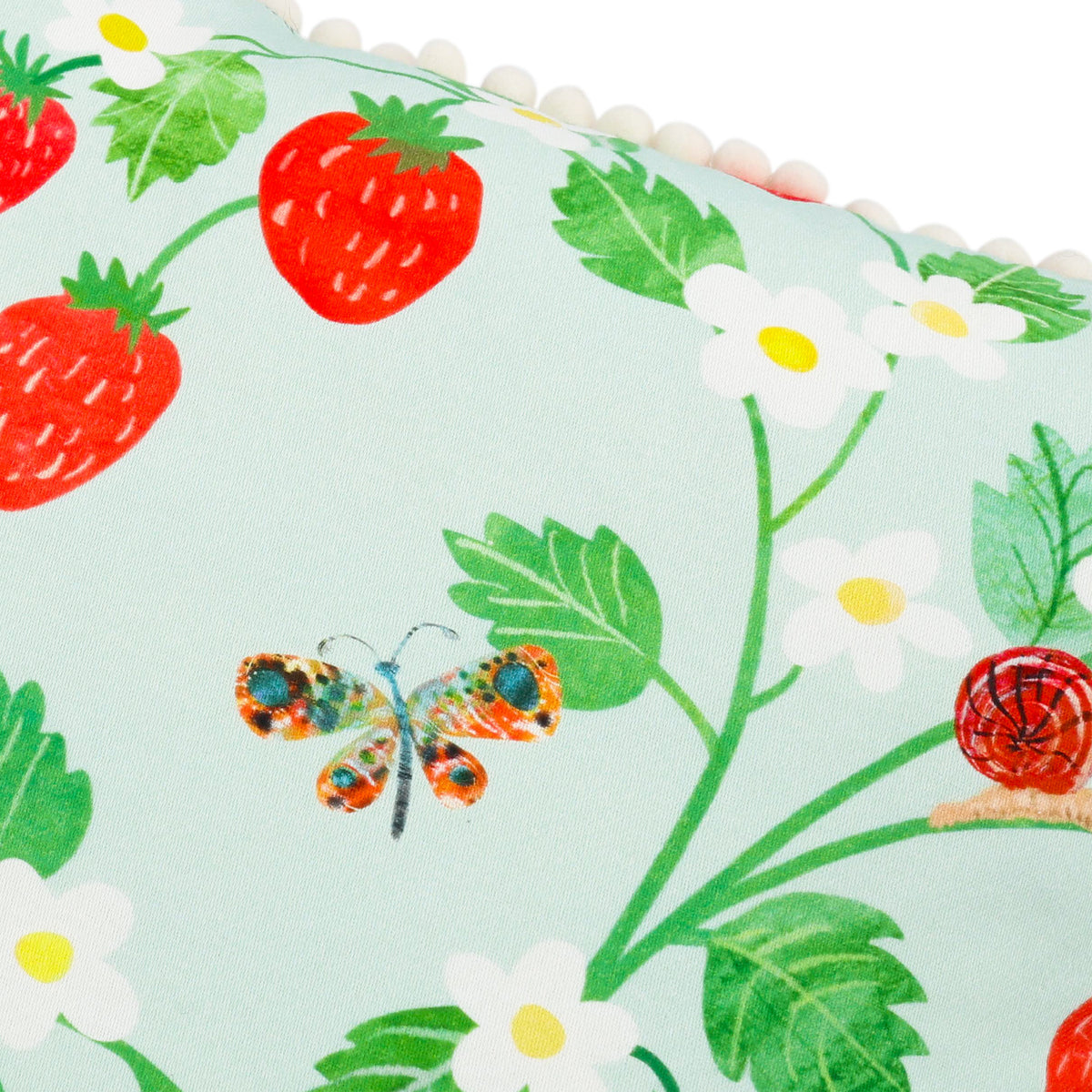 Coussin Strawberry Patch 40 × 40 cm — coloris Strawberry Patch