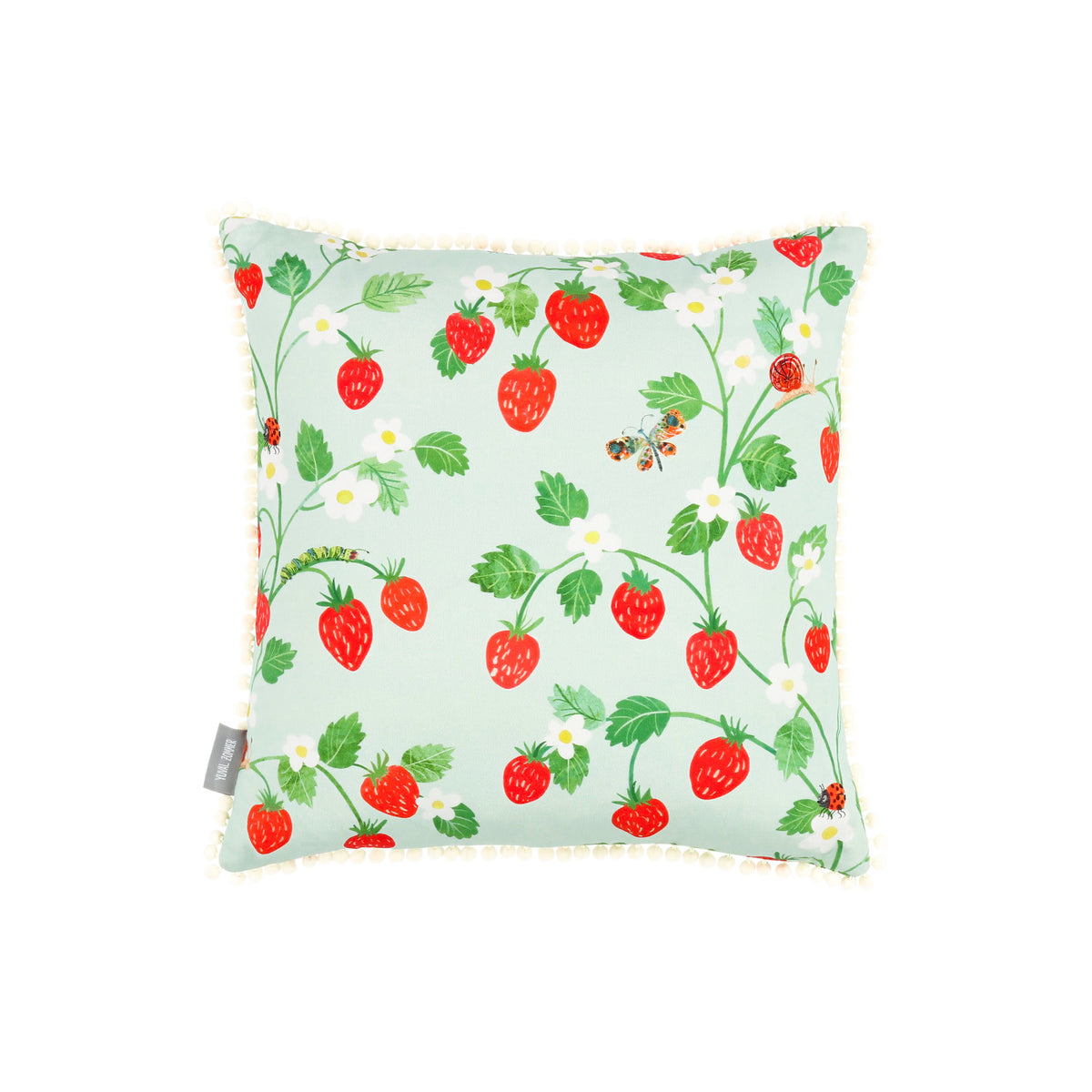 Coussin Strawberry Patch 40 × 40 cm — coloris Strawberry Patch