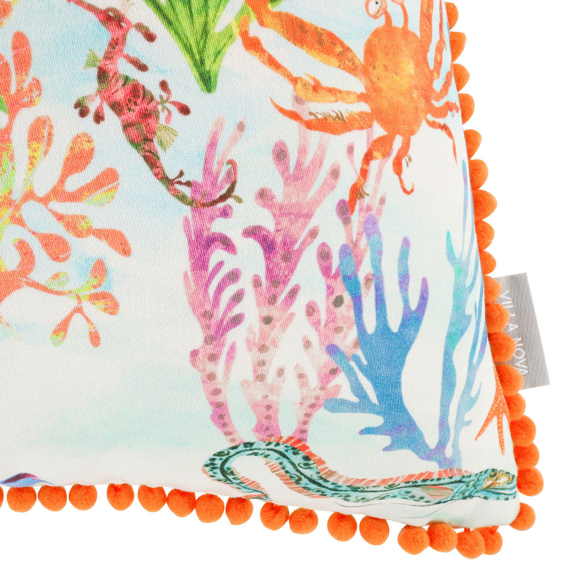 Coussin Coral Kingdom 50 × 50 cm — coloris Coral Kingdom