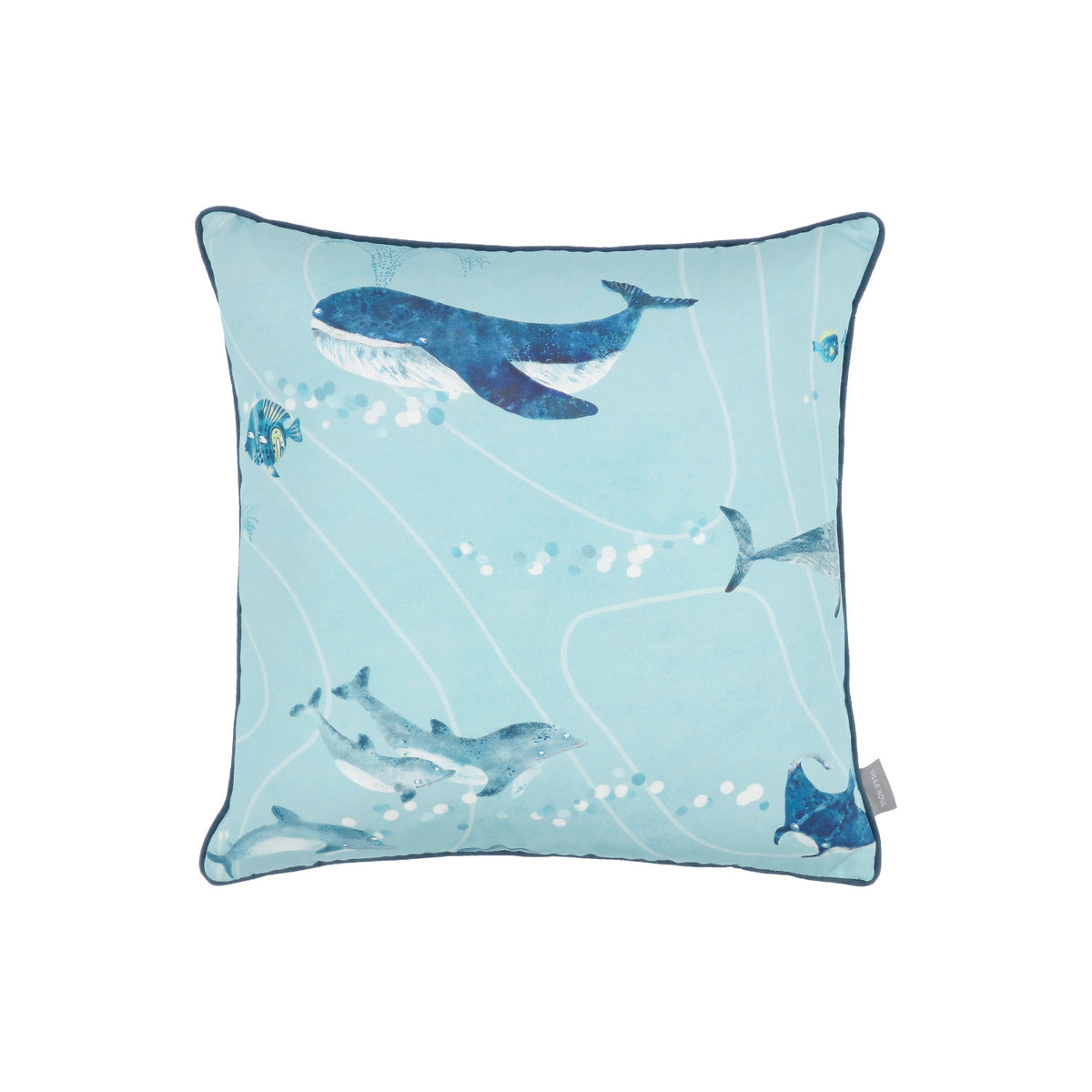 Coussin Fintastic 50 × 50 cm — coloris Fintastic