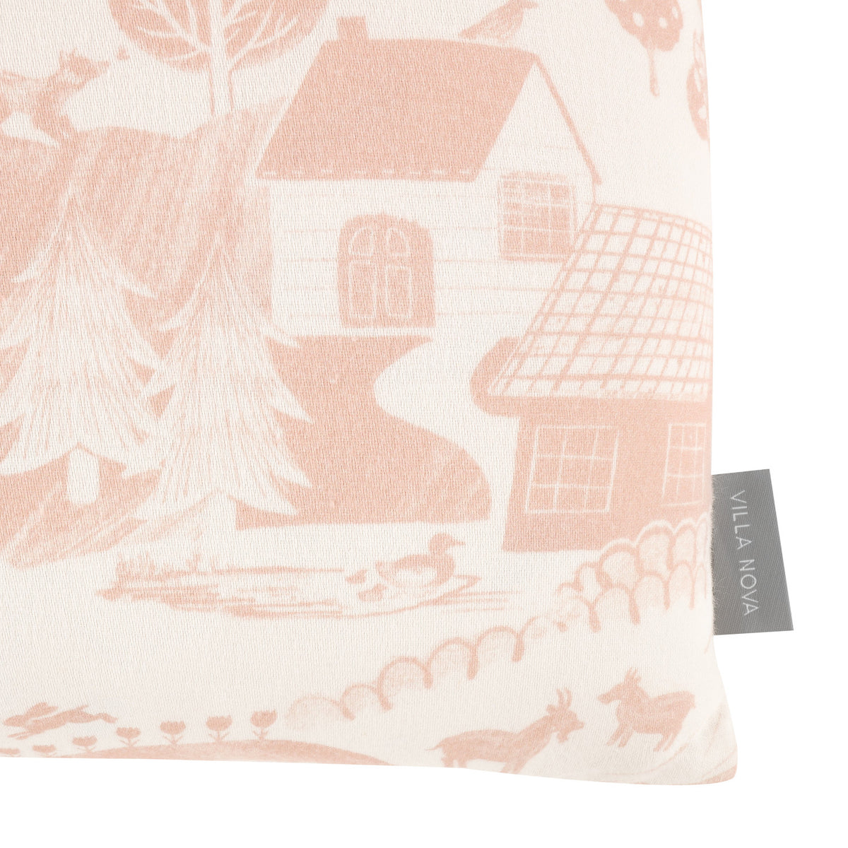 Coussin Far Far Away 50 × 30 cm — coloris Blush