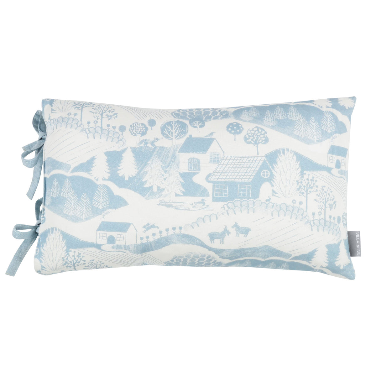 Coussin Far Far Away 50 × 30 cm — coloris Fjord