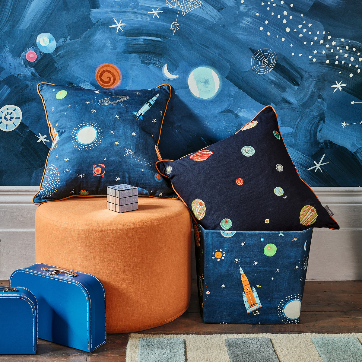 Coussin Blast Off 50 × 50 cm — coloris Blast Off