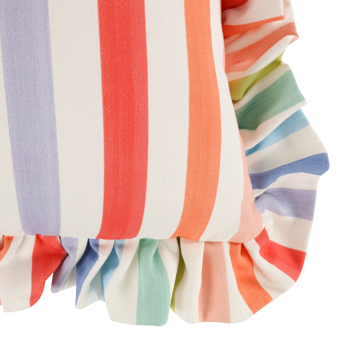 Coussin Candy Cane 40 × 40 cm — coloris Rainbow