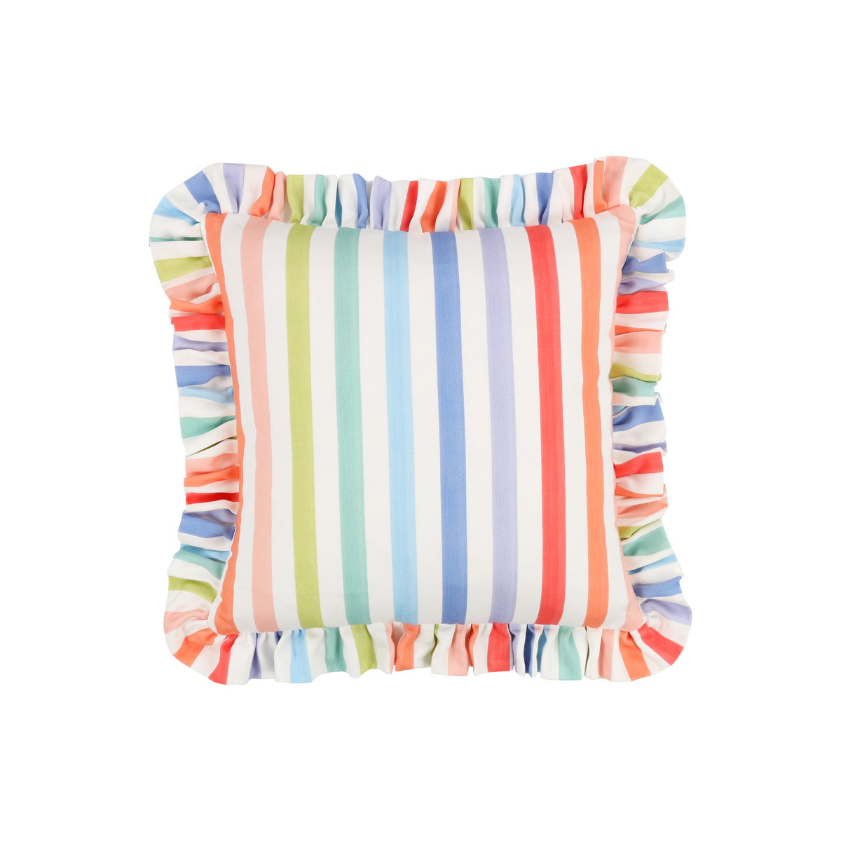 Coussin Candy Cane 40 × 40 cm — coloris Rainbow