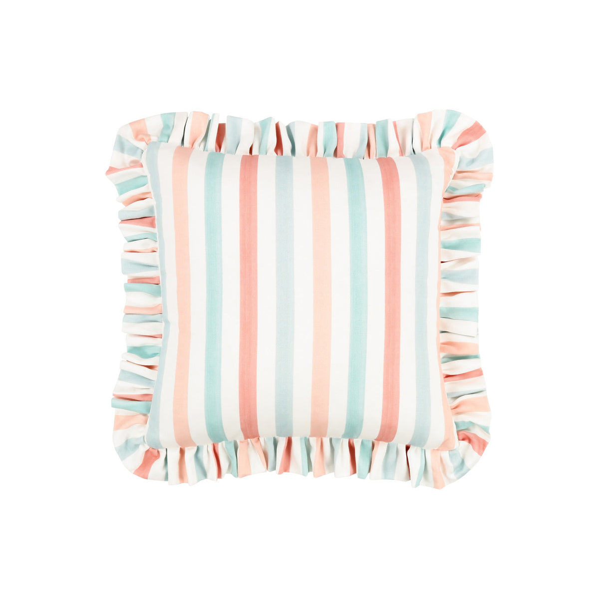 Coussin Candy Cane 40 × 40 cm — coloris Sorbet