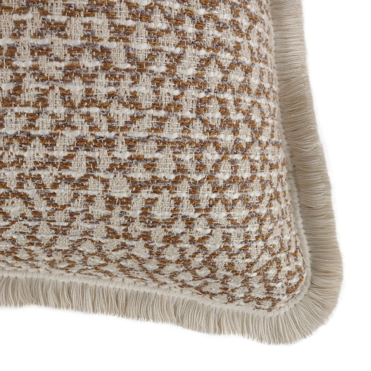 Coussin Ria 50 × 50 cm — coloris Cumin