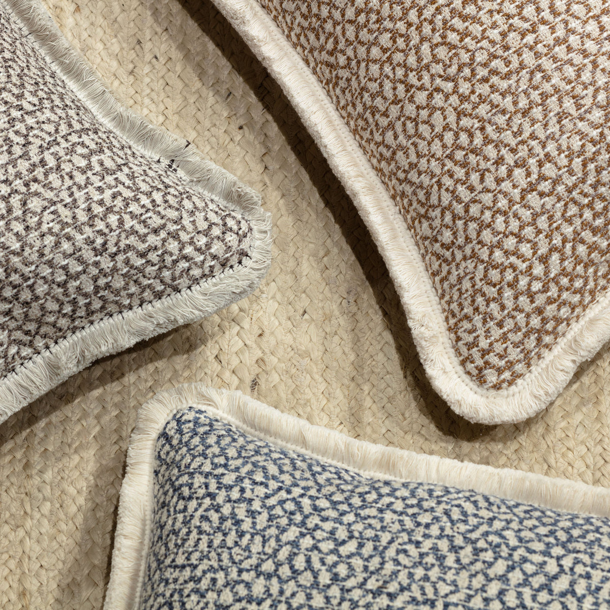 Coussin Ria 50 × 50 cm — coloris Pepper