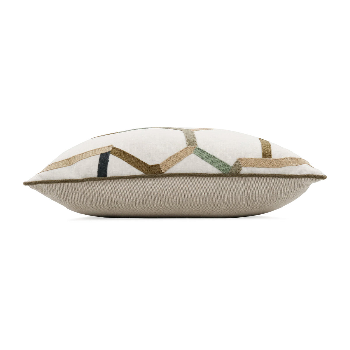 Coussin Samir 50 × 50 cm — coloris Mineral