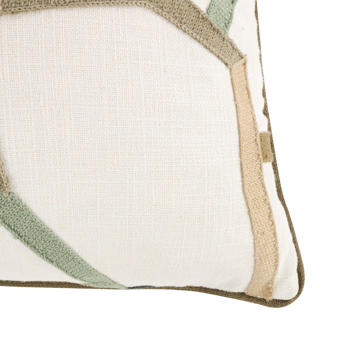Coussin Samir 50 × 50 cm — coloris Mineral