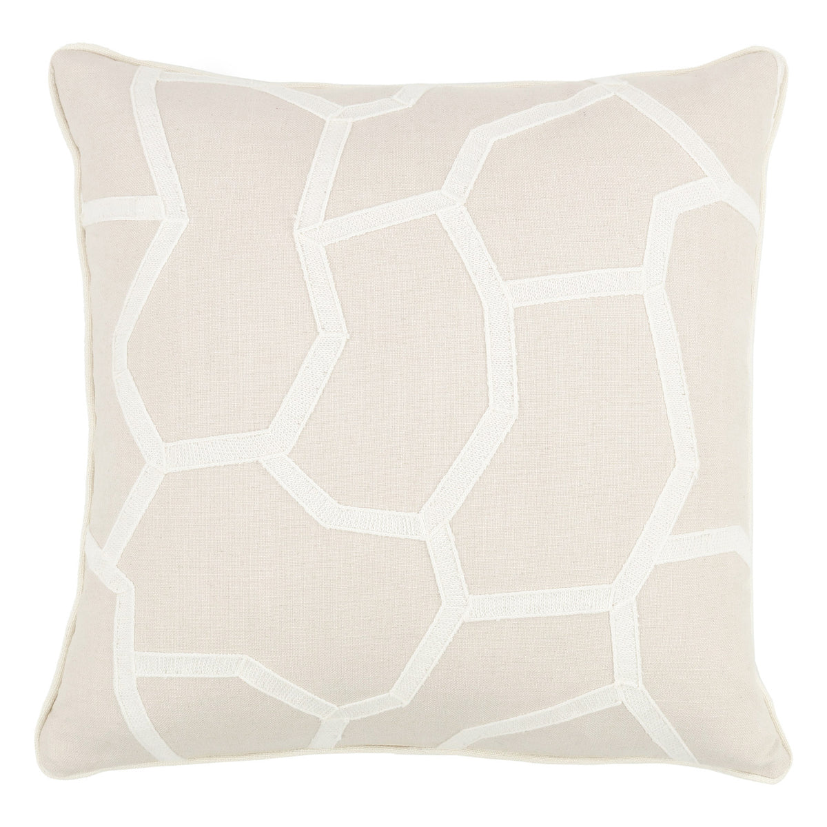 Coussin Samir 50 × 50 cm — coloris Birch