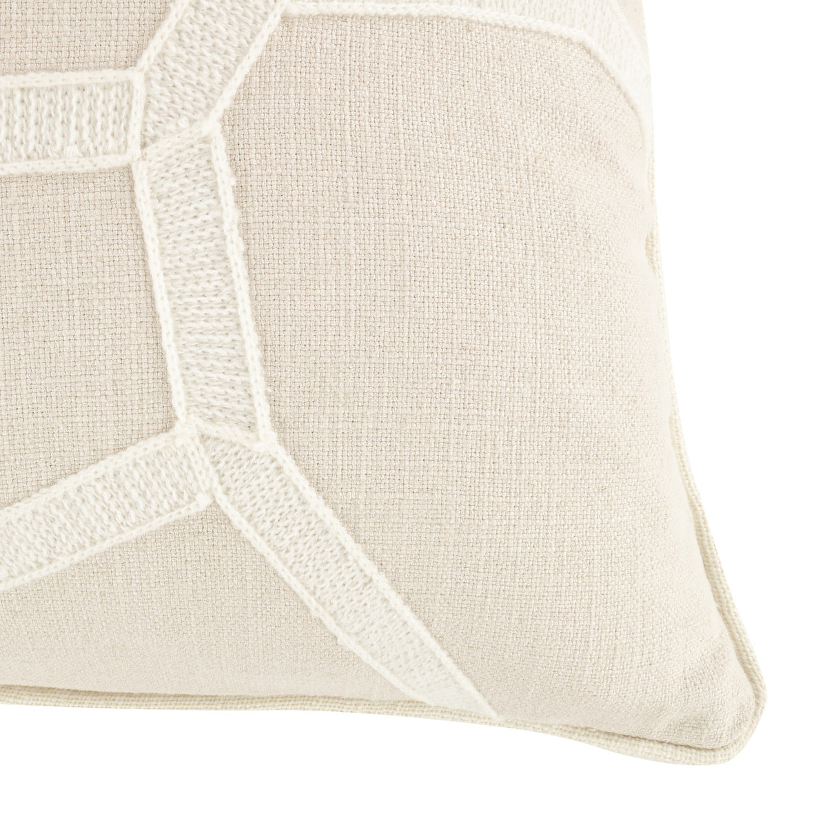 Coussin Samir 50 × 50 cm — coloris Birch