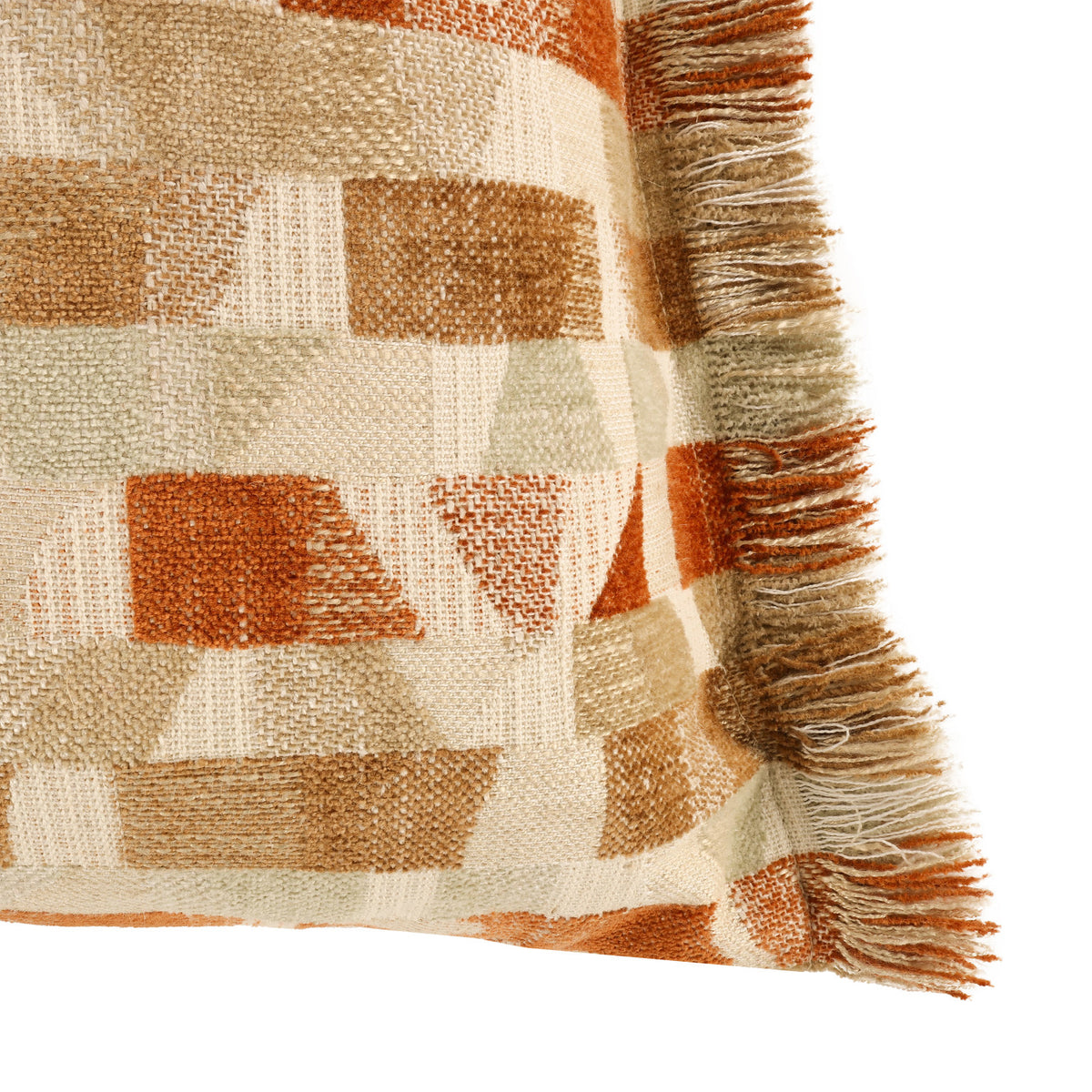 Coussin Morandi 50 × 50 cm — coloris Sienna