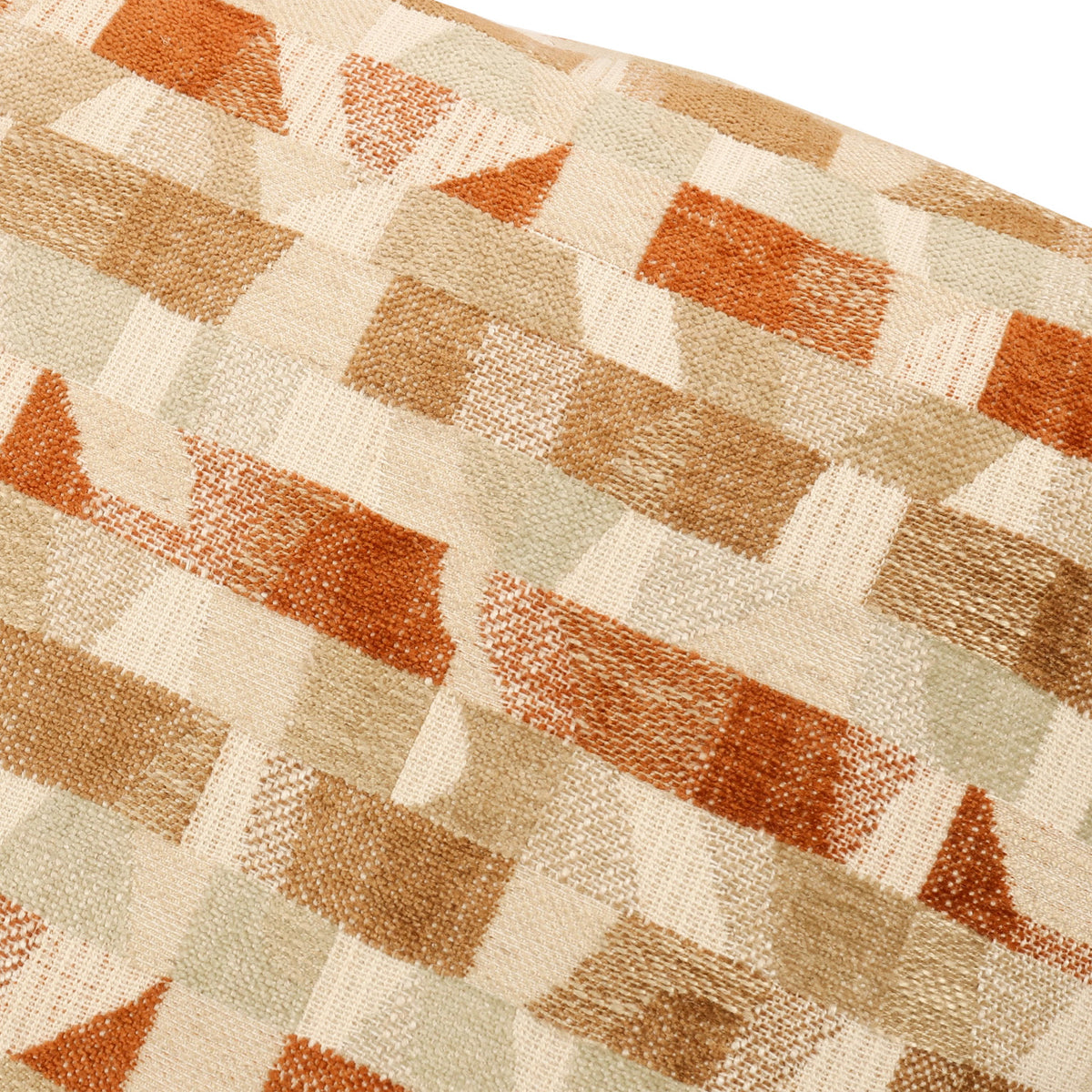 Coussin Morandi 50 × 50 cm — coloris Sienna