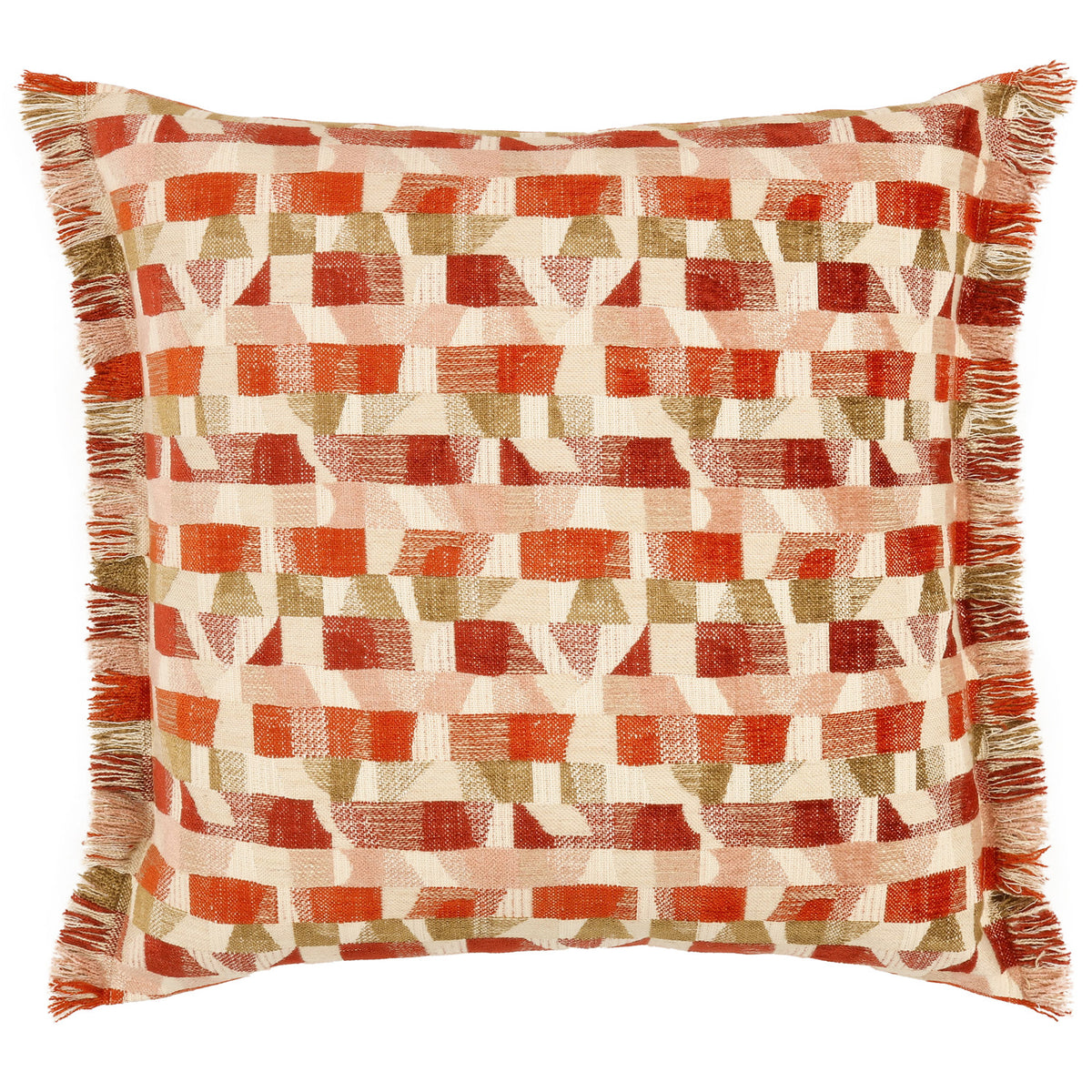 Coussin Morandi 50 × 50 cm — coloris Morello