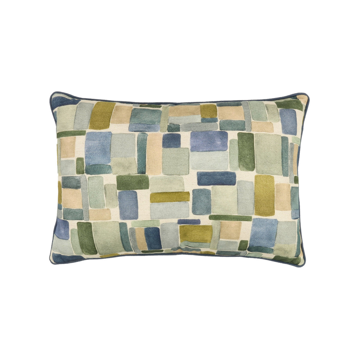 Coussin Nira 60 × 40 cm — coloris Cerulean