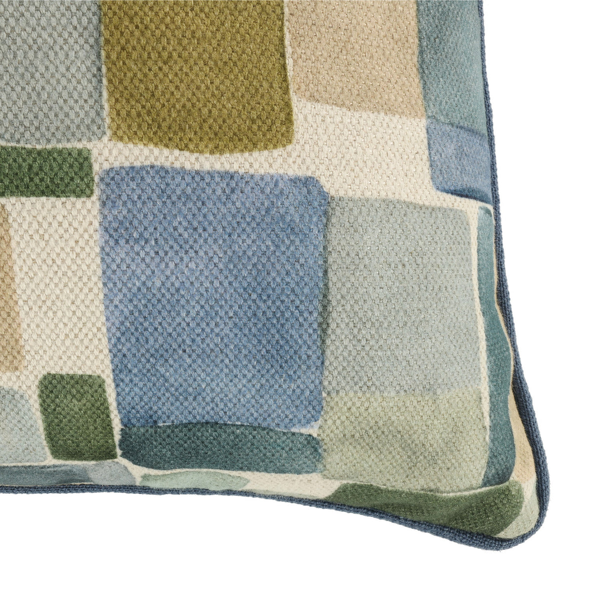 Coussin Nira 60 × 40 cm — coloris Cerulean