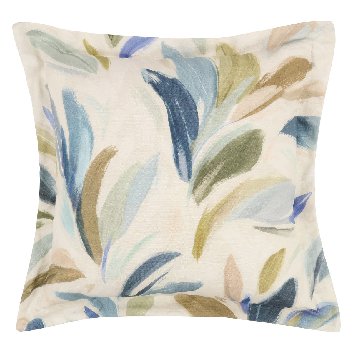 Coussin Zaria 50 × 50 cm — coloris Cerulean