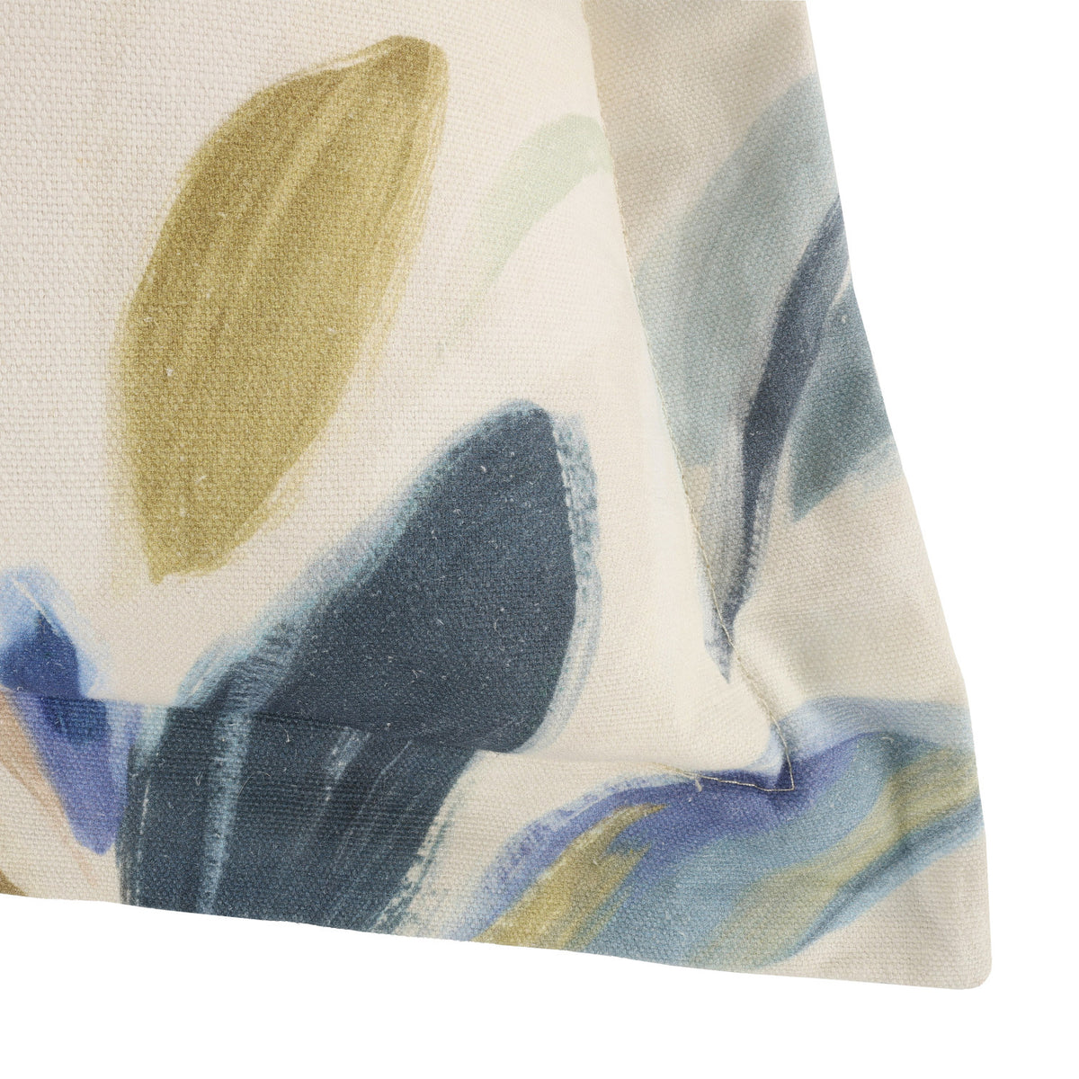 Coussin Zaria 50 × 50 cm — coloris Cerulean