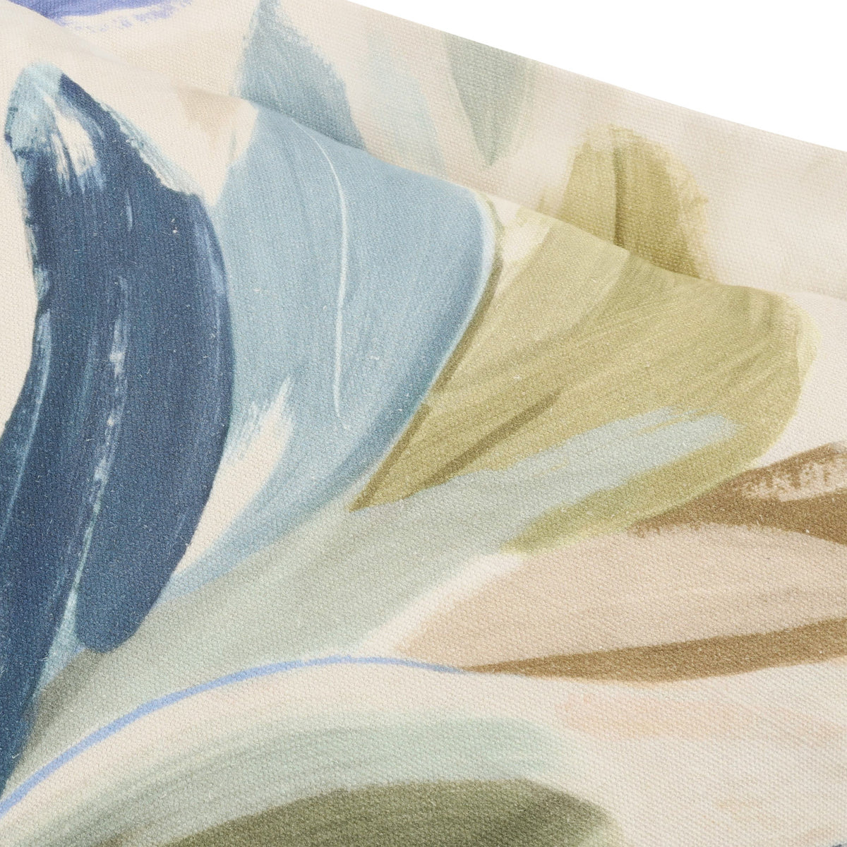 Coussin Zaria 50 × 50 cm — coloris Cerulean