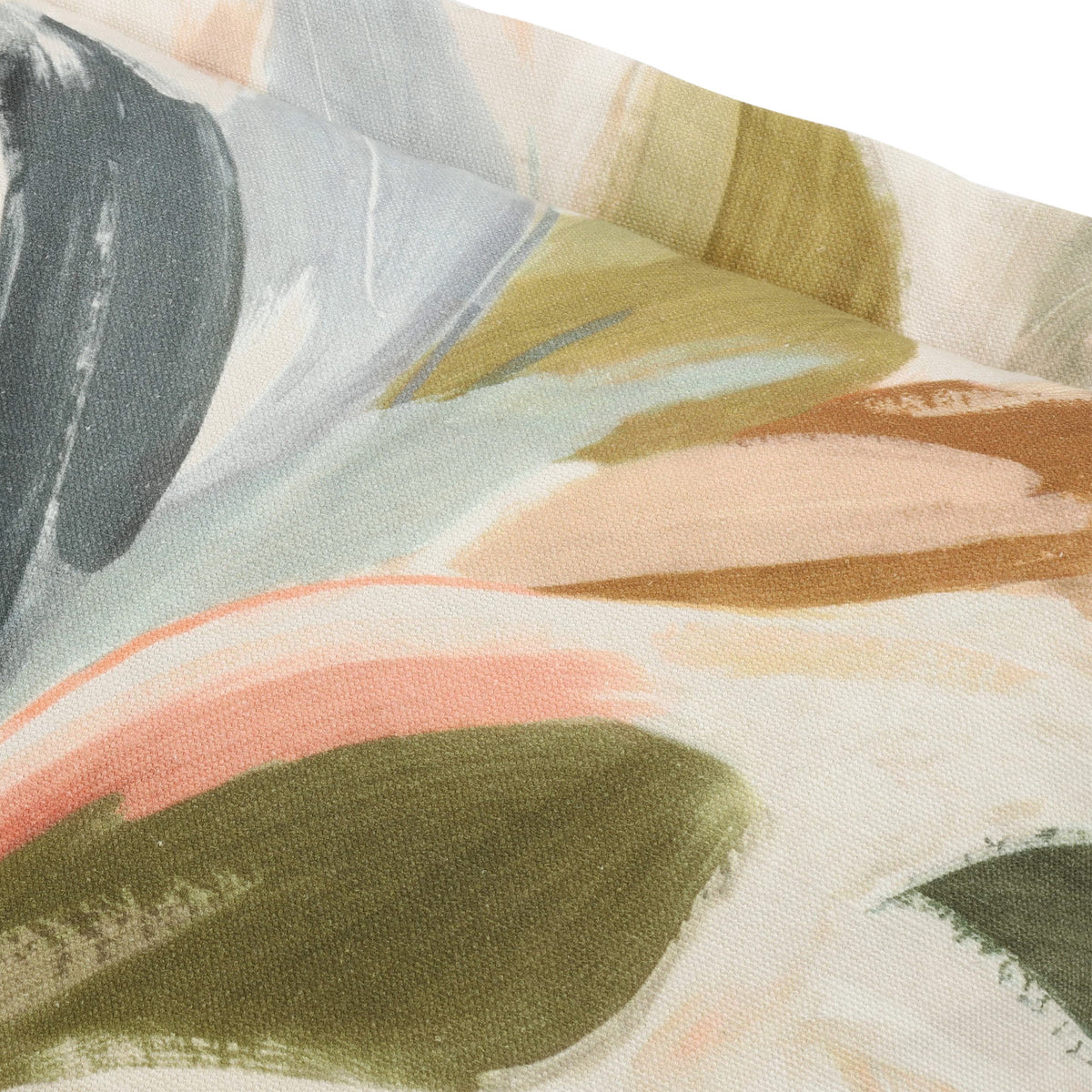 Coussin Zaria 50 × 50 cm — coloris Plume