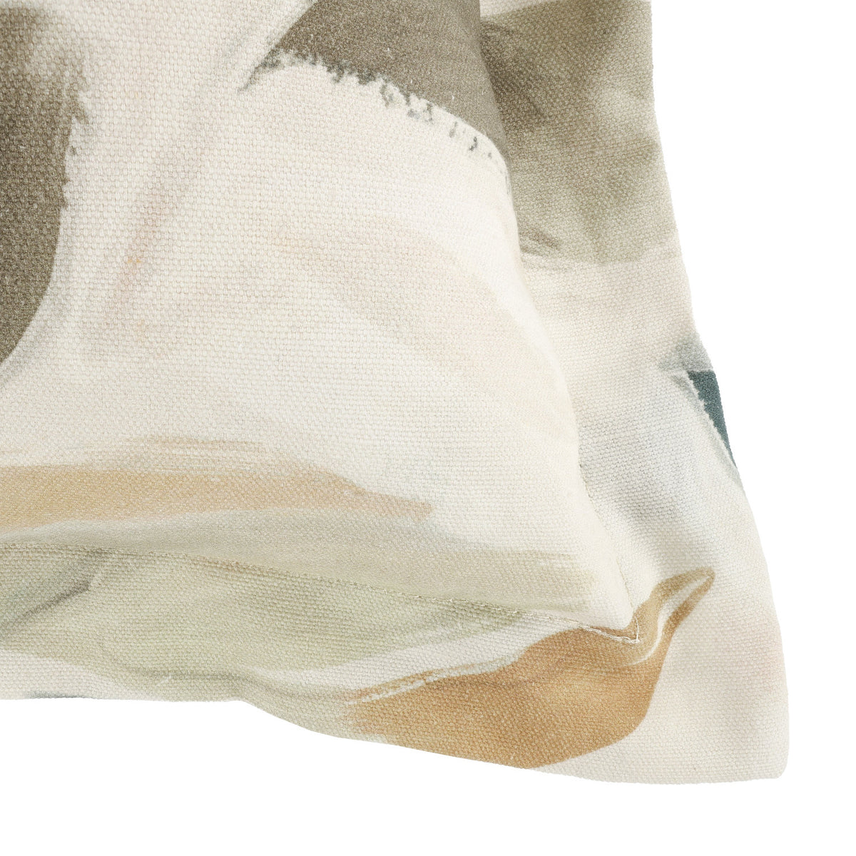Coussin Zaria 50 × 50 cm — coloris Mineral
