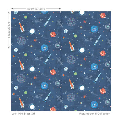 BLAST OFF|PAPIERS PEINTS|VILLANOVA|BELLEVUE DECORATION - Bellevue Decoration