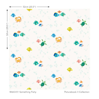 SOMETHING FISHY|PAPIERS PEINTS|VILLANOVA|BELLEVUE DECORATION - Bellevue Decoration