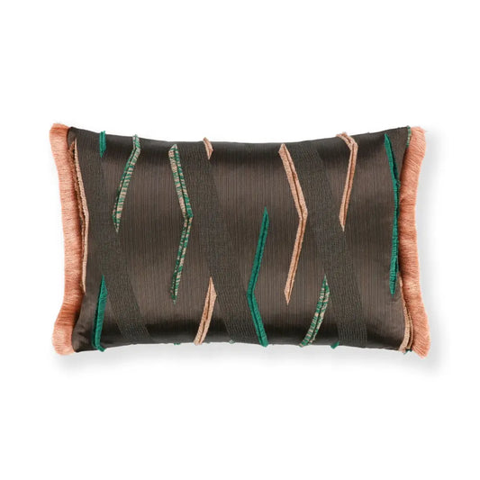 COUSSIN ZAIDA CACAO |BLACK EDITION |BELLEVUE DECORATION