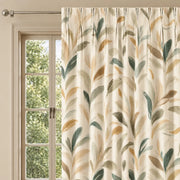 Zaria Mineral – Tissu imprimé botanique en lin et coton – Villa Nova|Bellevue Décoration