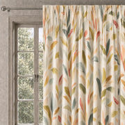 Zaria Plume – Tissu imprimé botanique en lin et coton – Villa Nova|Bellevue Décoration