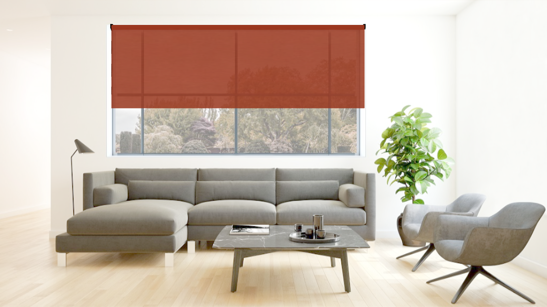 Store Enrouleur Filtrant la lumière  | Bronzing Orange | Bellevue Décoration - Bellevue Decoration