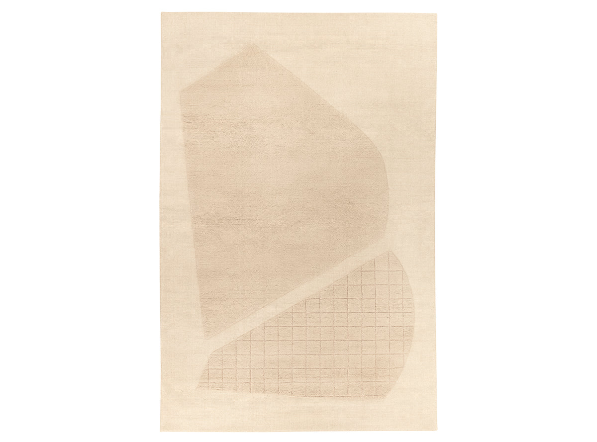 Tapis Cut Out — coloris Chalk