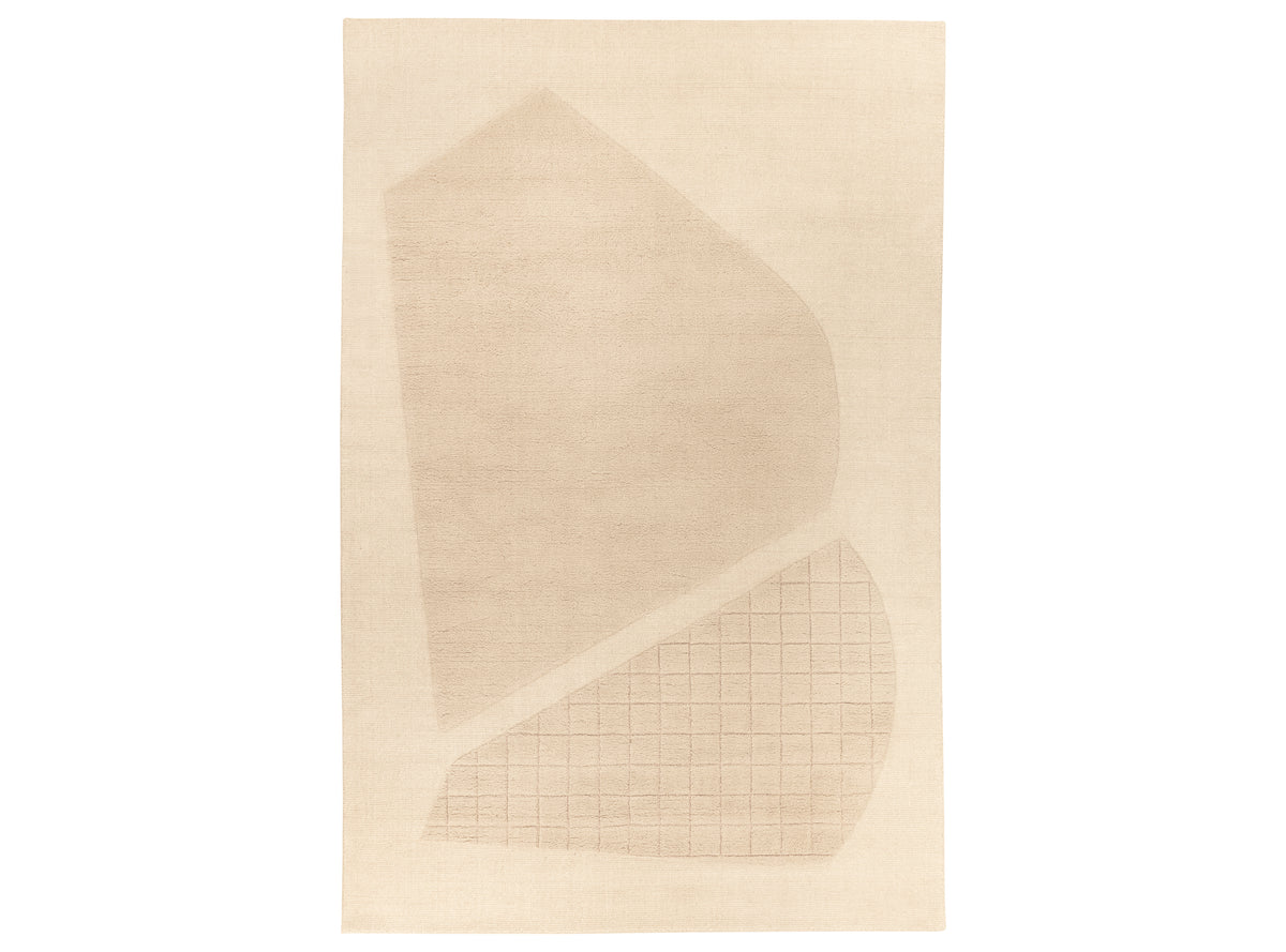 Tapis Cut Out — coloris Chalk