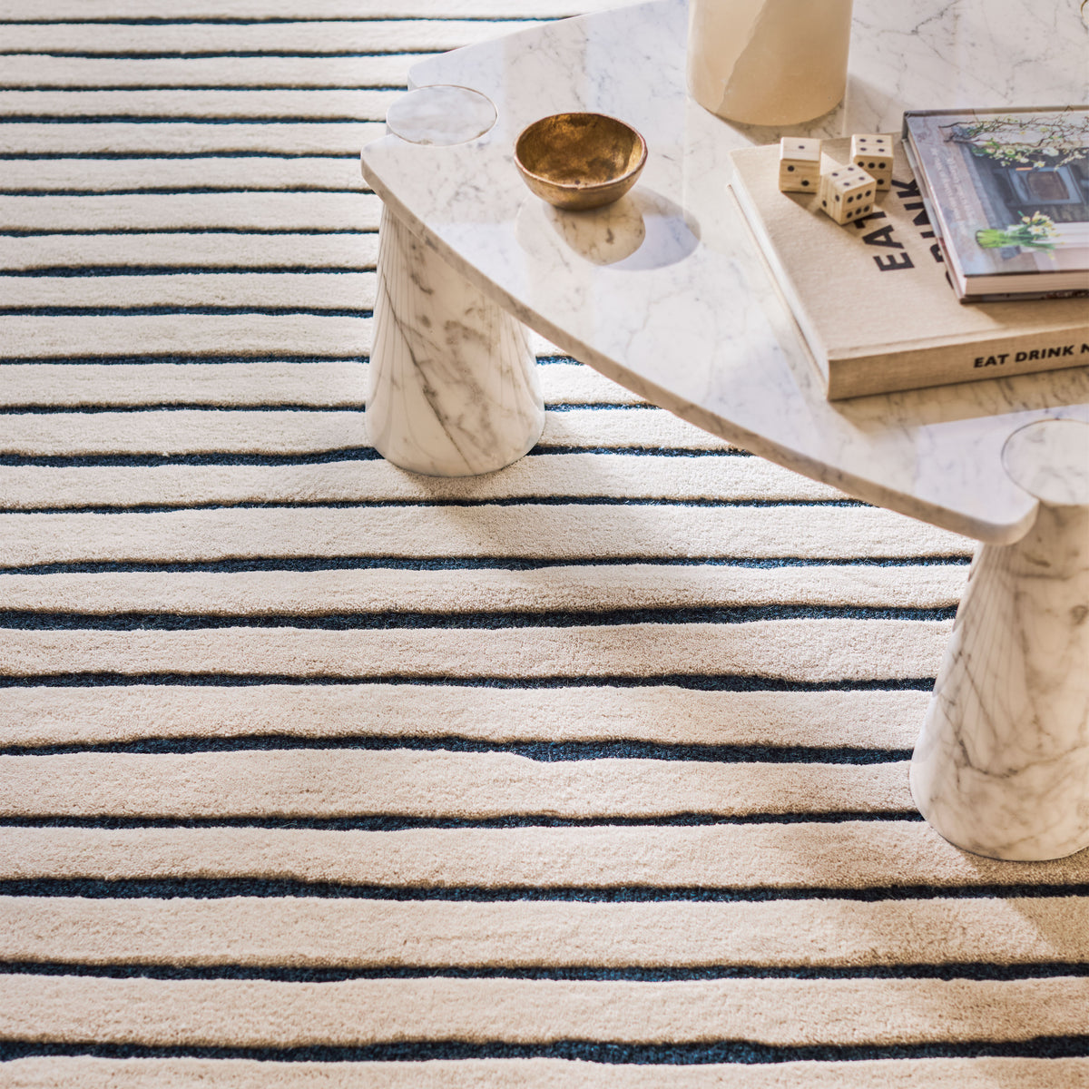 Tapis Linos — coloris Ebony