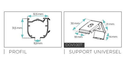 CLEO 3201154|STORE BATEAUX NON DOUBLE|BELLEVUE DECORATION - Bellevue Decoration